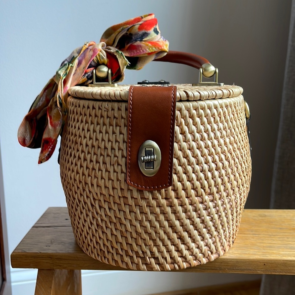New without Tags Patricia Nash straw purse